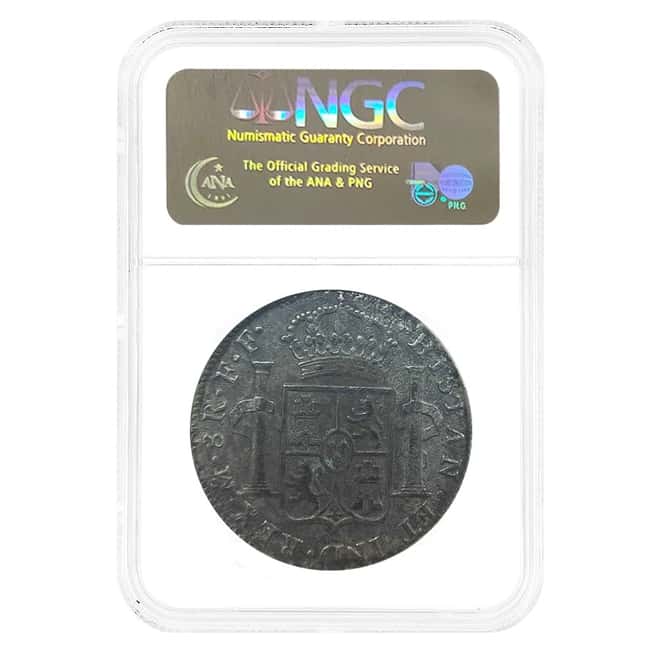 1782 Mexico Spanish Colony 8 Reales Silver Coin NGC Genuine