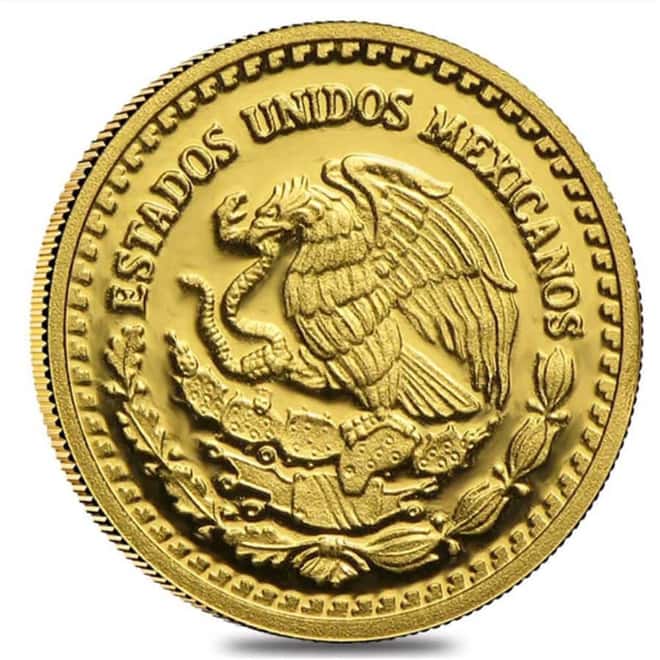 1/4 oz Mexican Onza / Libertad Proof Gold Coin (Random Year)