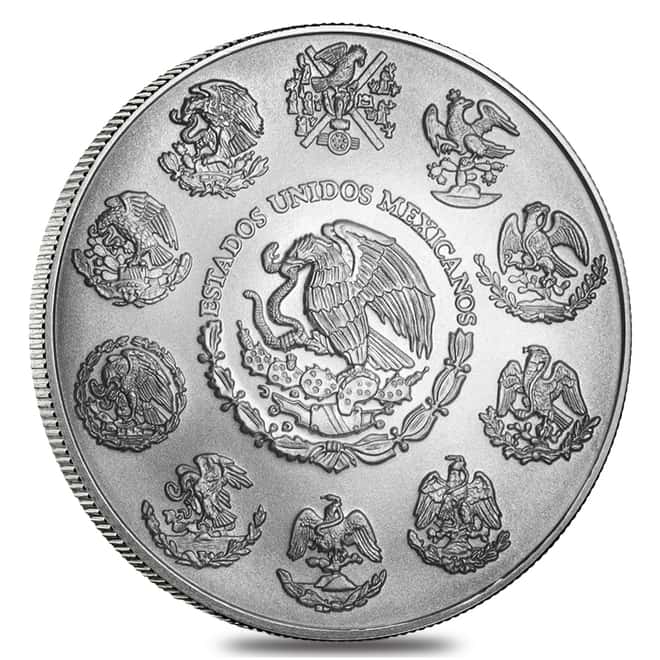 2017 2 oz Mexican Silver Libertad Coin .999 Fine BU