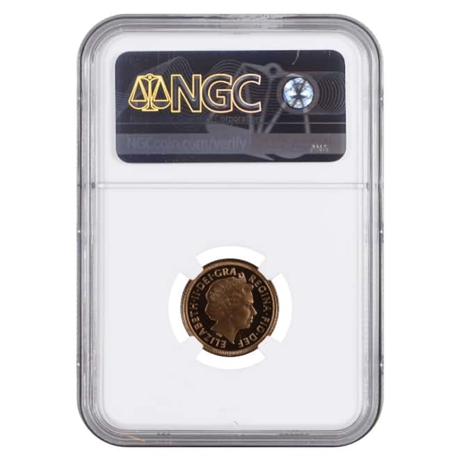 2002 Great Britain Proof Gold 1/2 Sovereign Golden Jubilee NGC PF 69 UCAM
