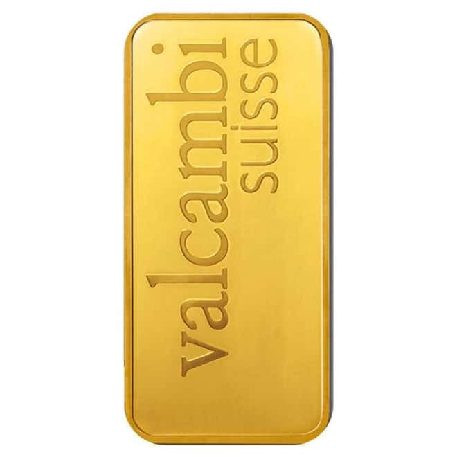 1 Kilo Gold Bar Valcambi Suisse .9999 Fine (w/Assay)