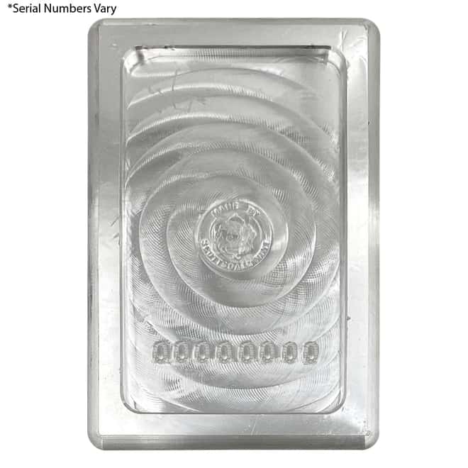 1 Kilo Stacker Scottsdale Silver Bar .999 Fine