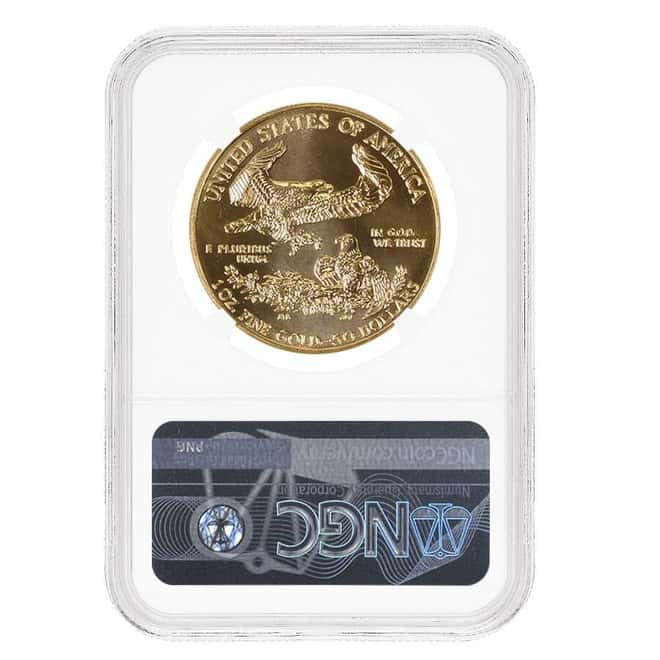 1 oz $50 Gold American Eagle NGC MS 69 (Random Year)