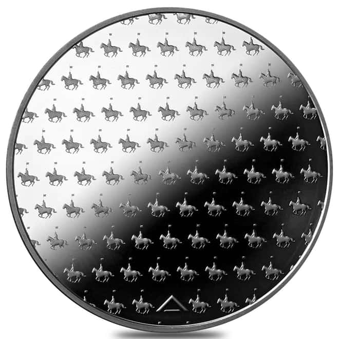 1 oz Argentia Royal Canadian Mounted Police Silver Round .999 Fine