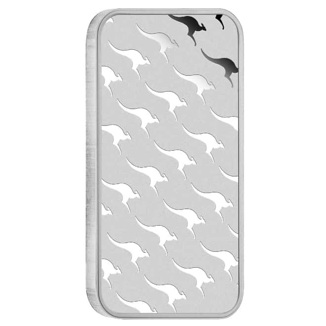 Monster Box of 200 - 1 oz Australia Perth Mint Silver Kangaroo Bar .9999 Fine