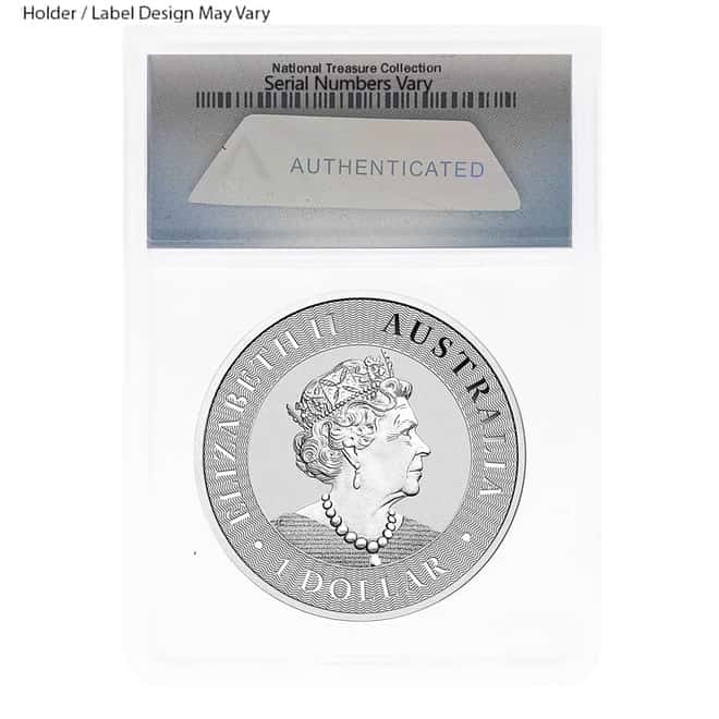 1 oz Australian Silver Kangaroo ANACS MS 70 (Random Year)