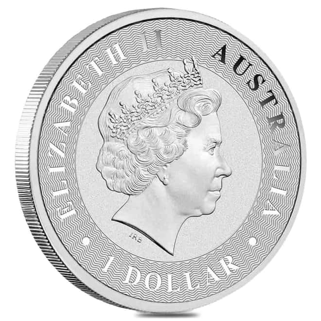 Tube of 25 - 1 oz Australian Silver Kangaroo Perth Mint BU (Random Year)