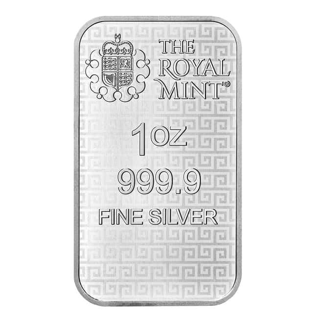 1 oz Great Britain Three Graces Silver Bar .9999 Fine