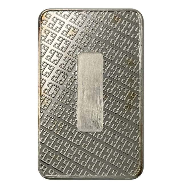 1 oz Hospital Trust National Bank Silver Bar .999 Fine