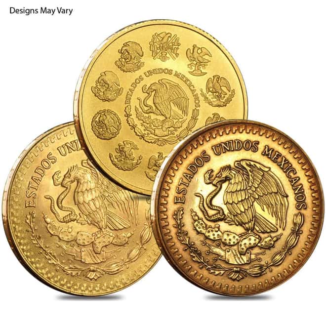 1 oz Mexican Gold Onza / Libertad Scruffy (Random Year)