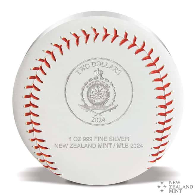 2024 Niue 1 oz Major League Baseball (MLB) Silver Coin