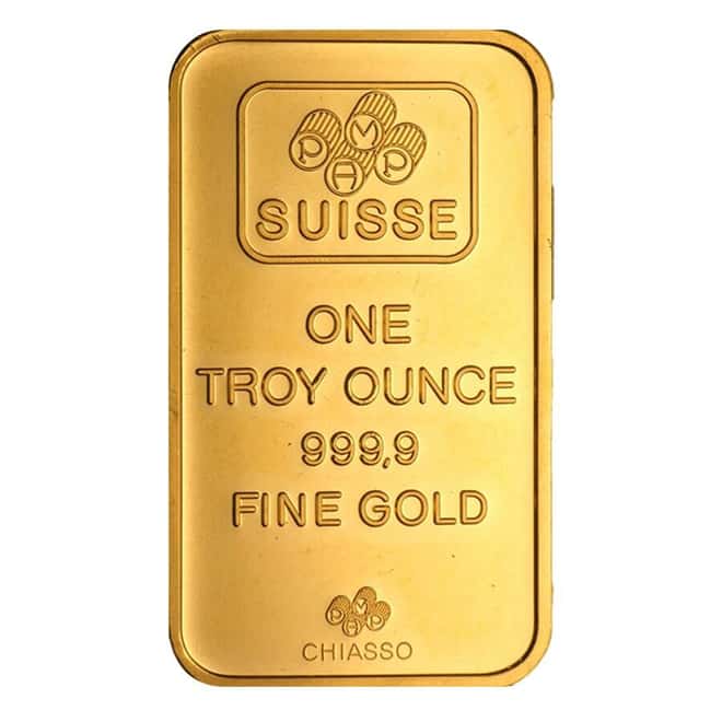 1 oz Pamp Suisse Lady of the Beehive Gold Bar .9999 Fine