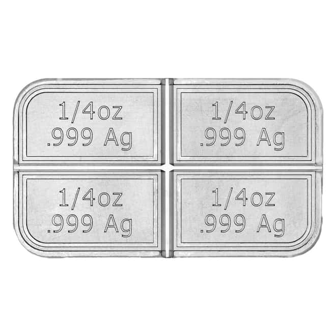 1 oz Pop Bullion Divisible Silver Bar .999 Fine