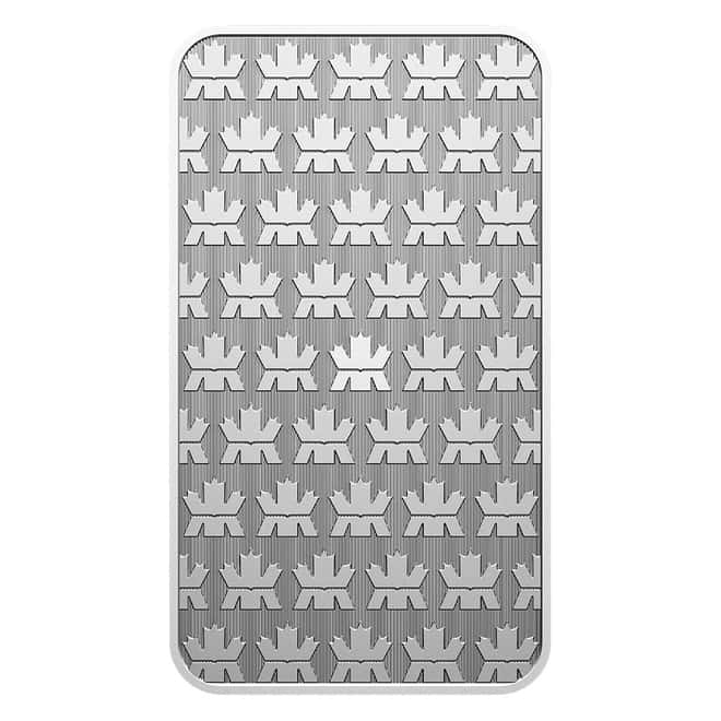 1 oz Royal Canadian Mint RCM Silver Bar .9999 Fine (Proudly Canadian Assay)