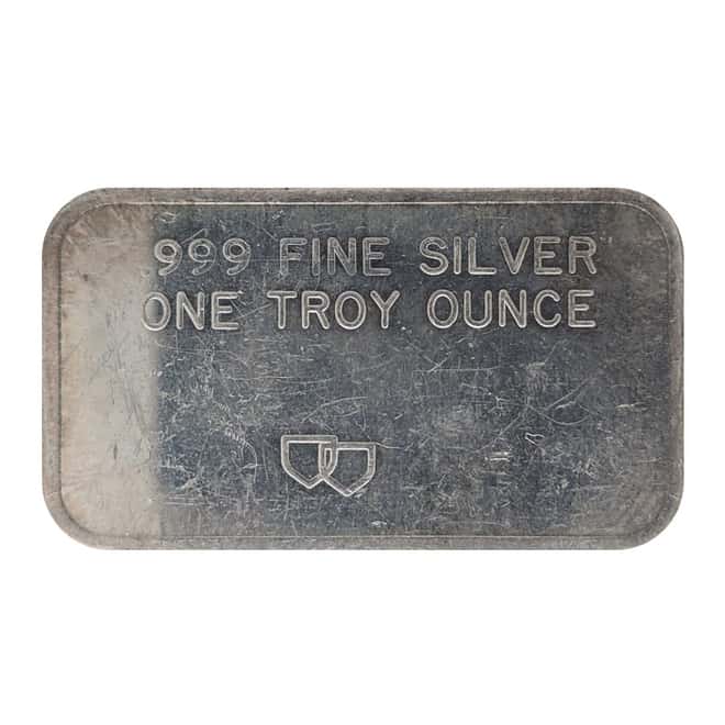 1 oz Shield Mint Silver Bar .999 Fine
