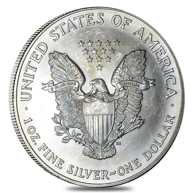 1 oz Silver American Eagle $1 Colorized Coin (Random Year)