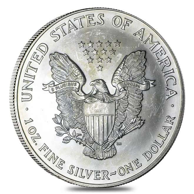 1 oz Silver American Eagle $1 Colorized Coin (Random Year)