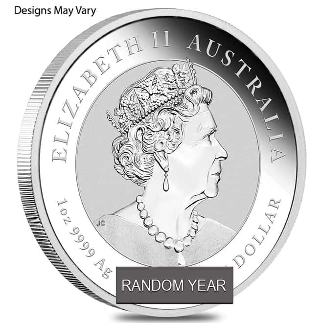 1 oz Silver Australian Quokka Coin Perth Mint BU (Random Year)