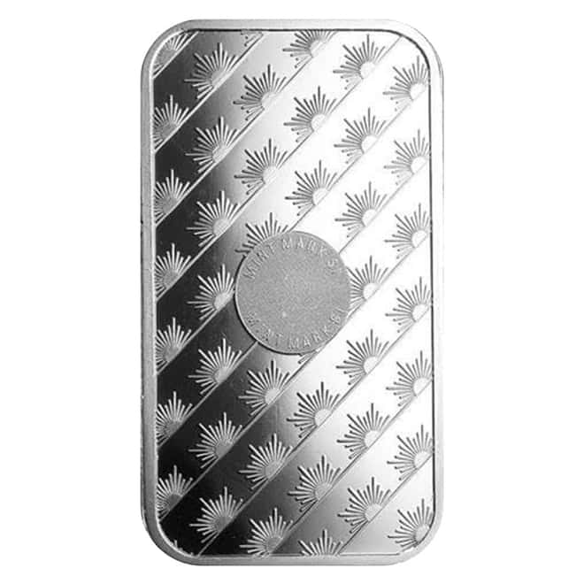 1 oz Silver Sunshine Mint Bar .999 Fine (Sealed)