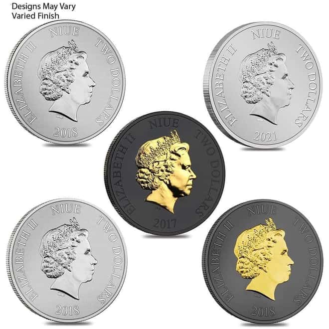 1 oz Star Wars Silver Coin .999 Fine (Random Design) 