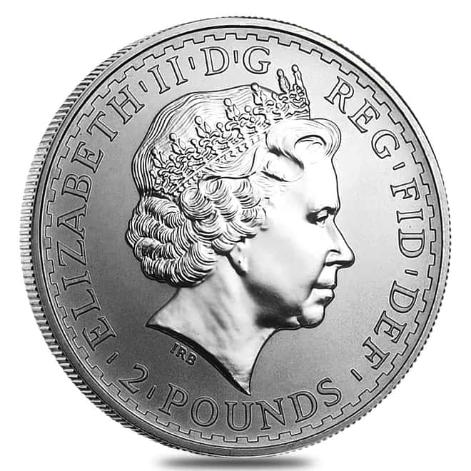 2000 Great Britain 1 oz Silver Britannia Coin .958 Fine BU