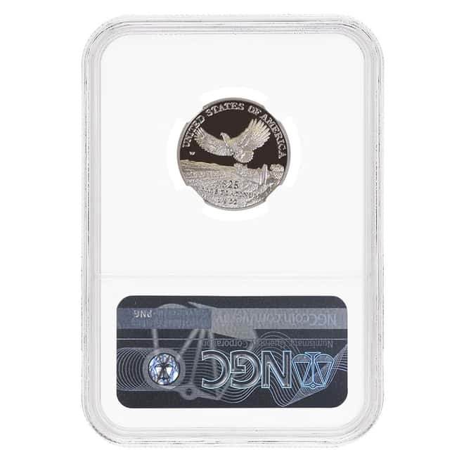 2000 W 1/4 oz $25 Platinum American Eagle Proof Coin NGC PF 70 UCAM