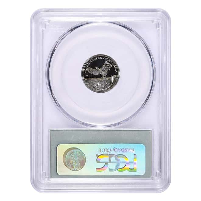 2000 W 1/10 oz $10 Platinum American Eagle Proof Coin PCGS PF 70 DCAM