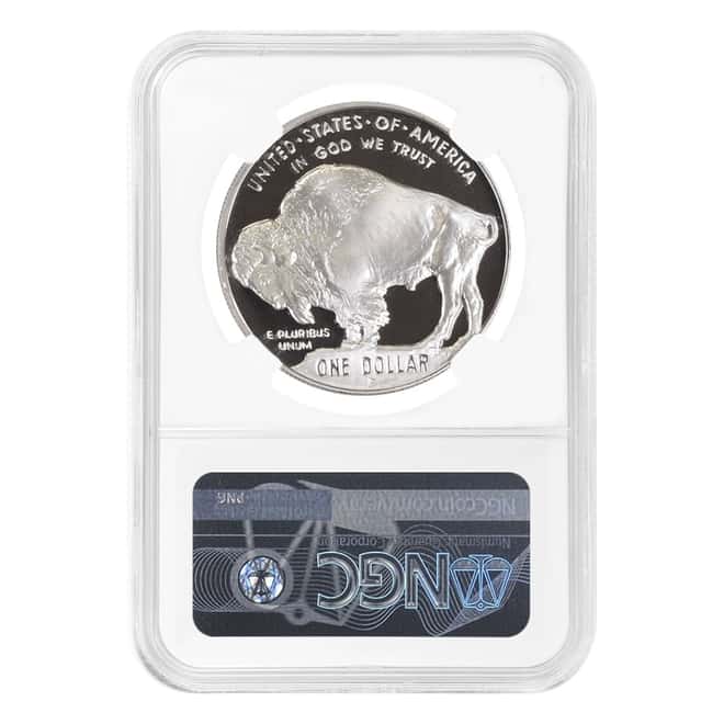 2001-P Proof Silver American Buffalo $1 Coin NGC PF 70 UCAM