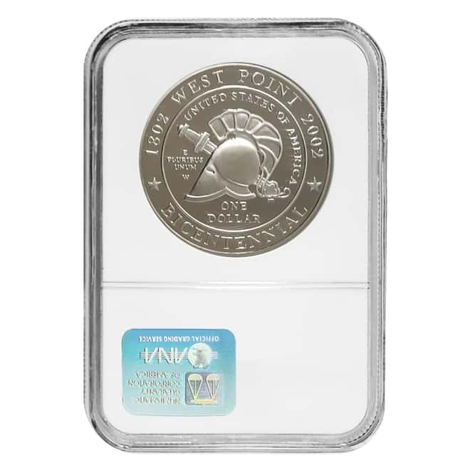 2002 W West Point Bicentennial $1 Silver Dollar Commemorative NGC PF 70 UCAM