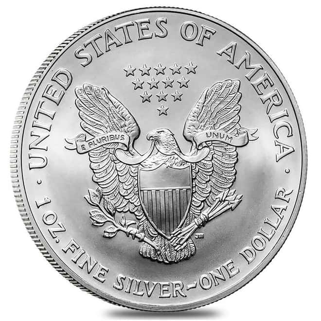 2004 1 oz Silver American Eagle $1 Coin BU