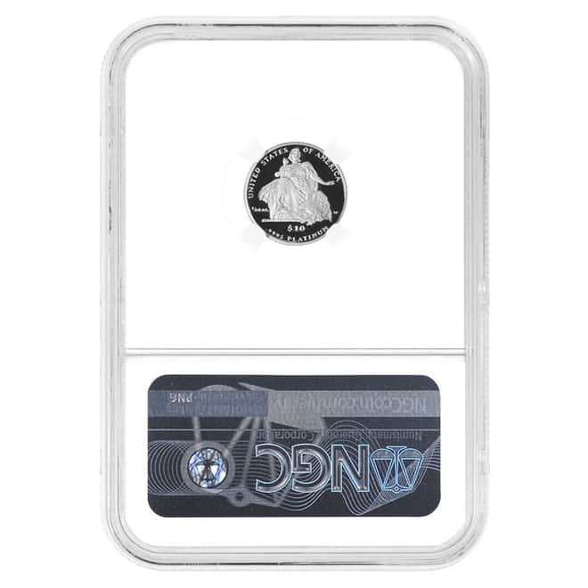 2004 W 1/10 oz $10 Platinum American Eagle Proof Coin NGC PF 70 UCAM