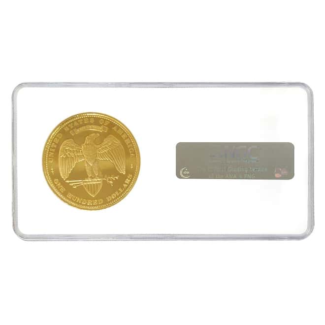 2005 5 oz Gold George T. Morgan $100 Union Private Issue NGC Gem Proof UCAM