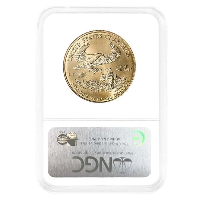 2006 1 oz $50 Gold American Eagle NGC MS 70