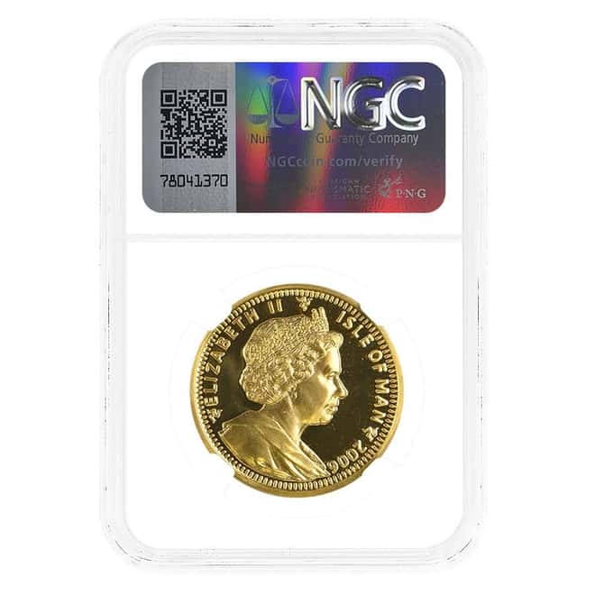 2006 Isle of Man 1 oz Angel Gold Coin Ultra High Relief NGC PF 69 UCAM