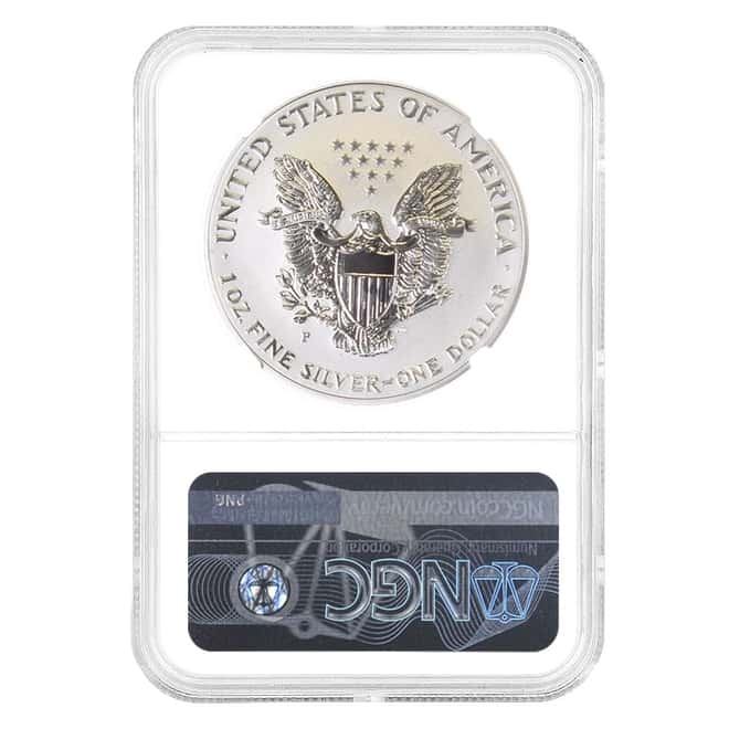2006 P 1 oz Reverse Proof Silver American Eagle NGC PF 70 - 20th Anniversary