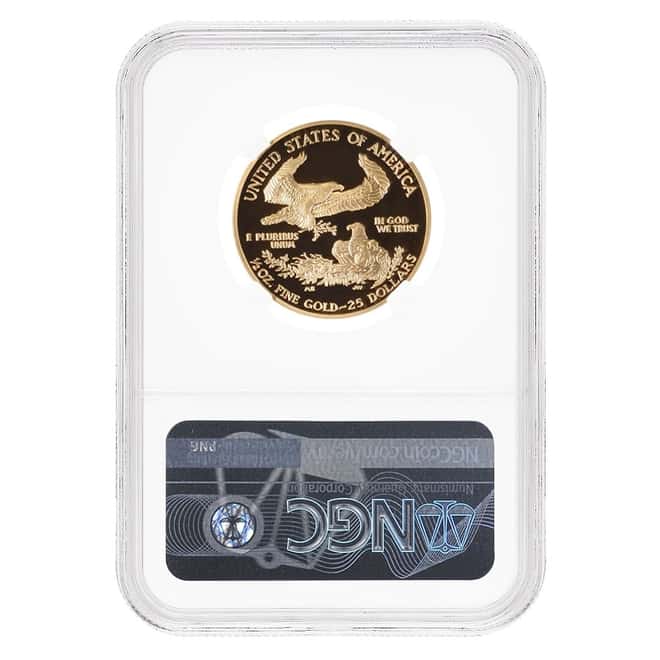 2006 W 1/2 oz $25 Proof Gold American Eagle NGC PF 70 UCAM