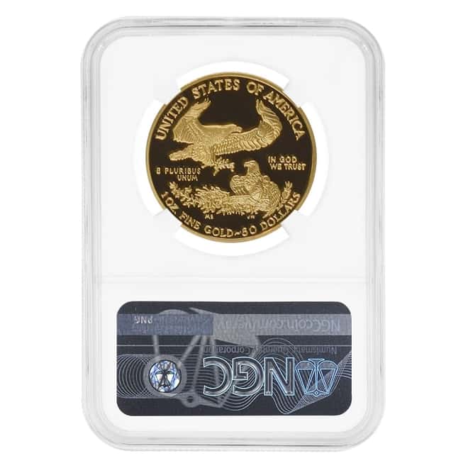 2006 W 1 oz $50 Proof Gold American Eagle NGC PF 70 UCAM