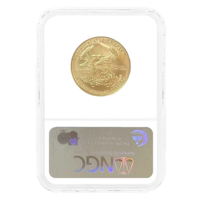 2007 1/2 oz $25 Gold American Eagle NGC MS 69