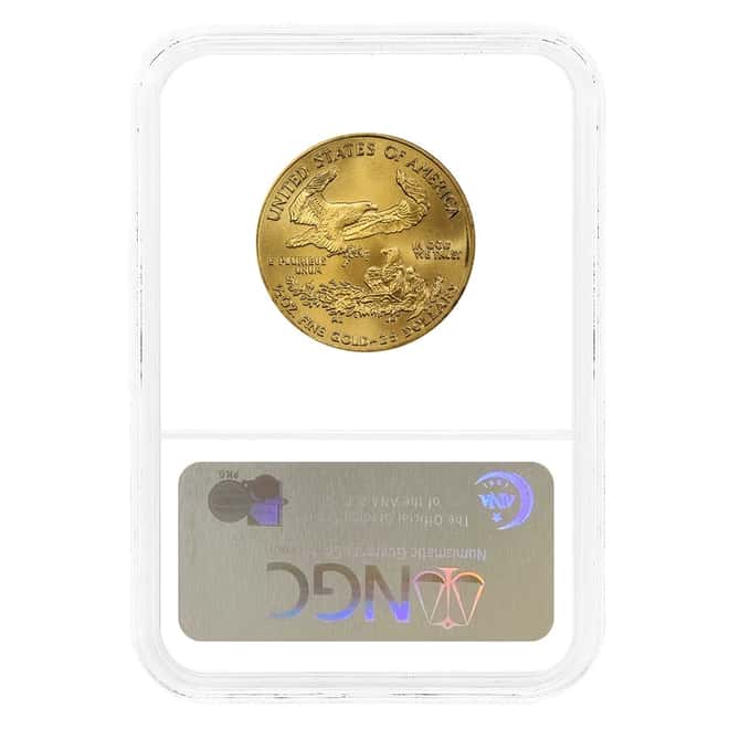 2007 1/2 oz Gold American Eagle NGC MS 70 ER