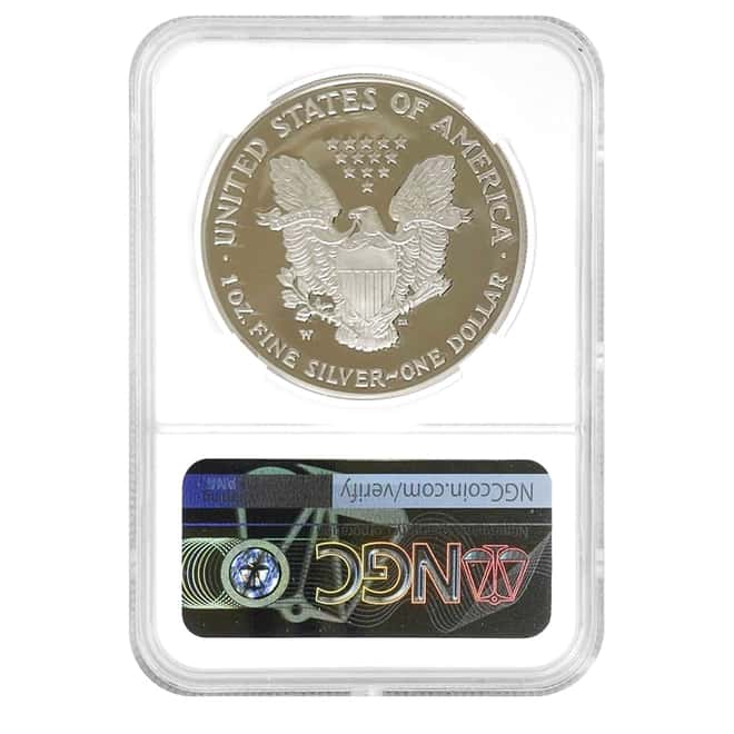 2007 W 1 oz Proof Silver American Eagle NGC PF 70 UCAM