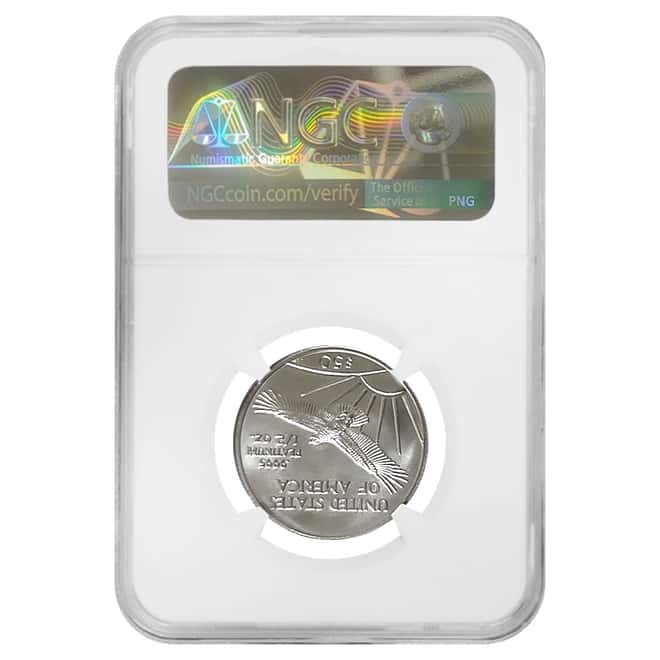 2008 1/2 oz $50 Platinum American Eagle NGC MS 70 (Mike Castle Sign)