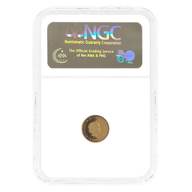 2008 1/25 oz Gold Australian Koala Perth Mint NGC PF 70 UCAM