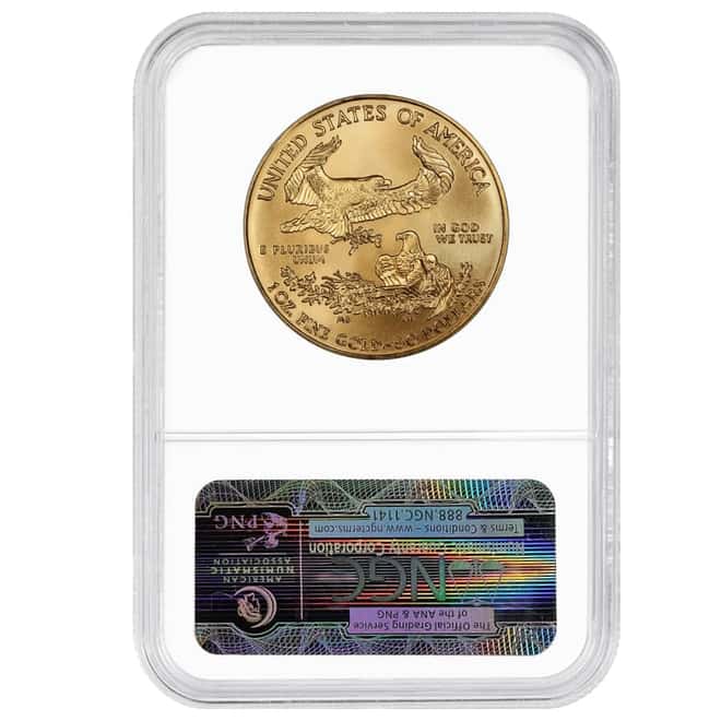 2008 1 oz $50 Gold American Eagle Coin NGC MS 70