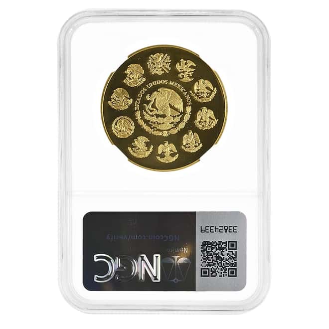 2008 1 oz Proof Mexican Gold Libertad NGC PF 70 UCAM