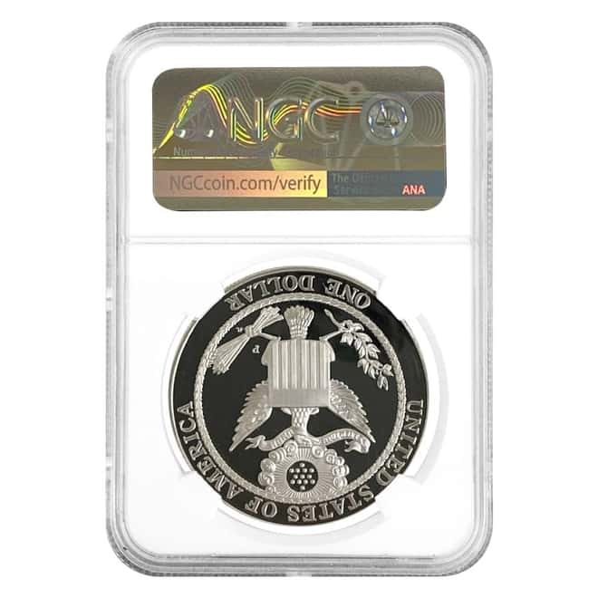 2008 P Bald Eagle $1 Silver Dollar Commemorative NGC PF 70 UCAM