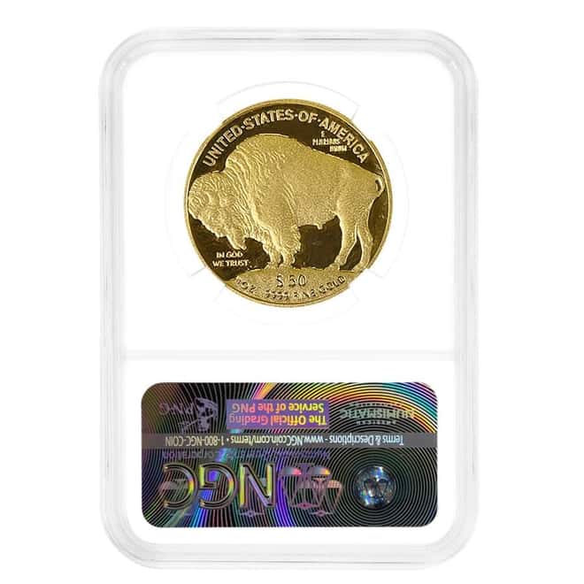2008-W 1 oz $50 Proof Gold American Buffalo NGC PF 69 UCAM ER
