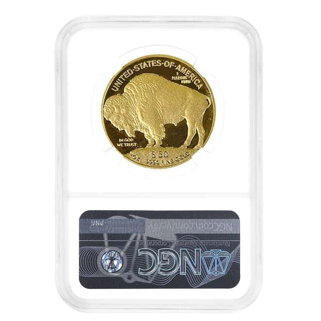 2008-W 1 oz $50 Proof Gold American Buffalo NGC PF 70 UCAM (Castle)