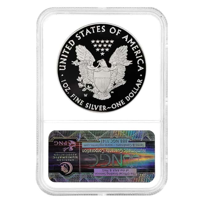 2008-W 1 oz Proof Silver American Eagle NGC PF 70 UCAM
