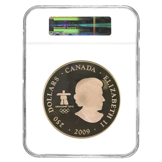 2009 Canada 1 Kilo Silver Olympics Modern Canada NGC PF 69 UCAM