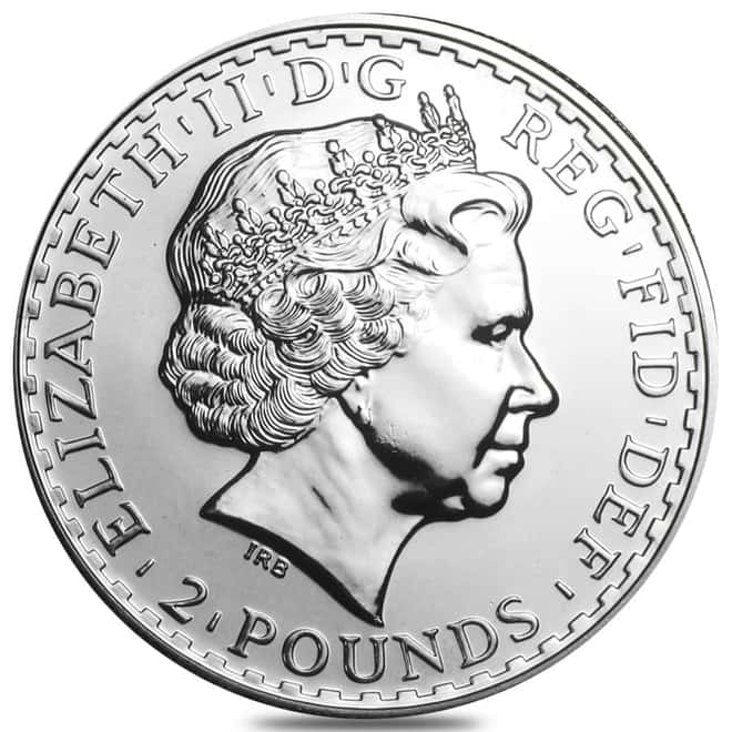 2009 Great Britain 1 oz Silver Britannia .958 Fine BU